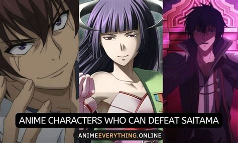 17+ Anime Characters Who Can Defeat Saitama (With Facts).